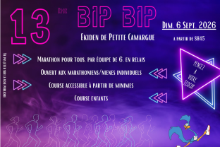 13e Bip Bip Ekiden de petite camargue