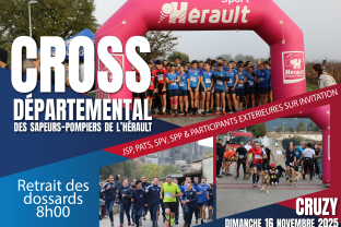 Cross départemental des Sapeurs-Pompiers Herault