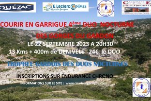 Duo Nocturne des Gorges du Gardon