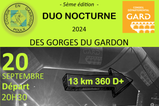 Duo Nocturne des Gorges du Gardon