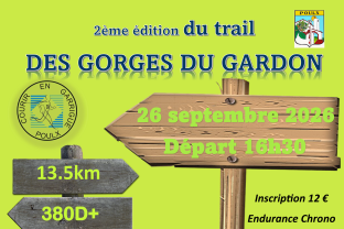 Trail des Gorges du Gardon